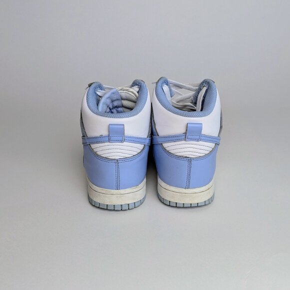 Nike Dunk High Aluminium University Light Blue Woman size :6.5 - Picture 6 of 8